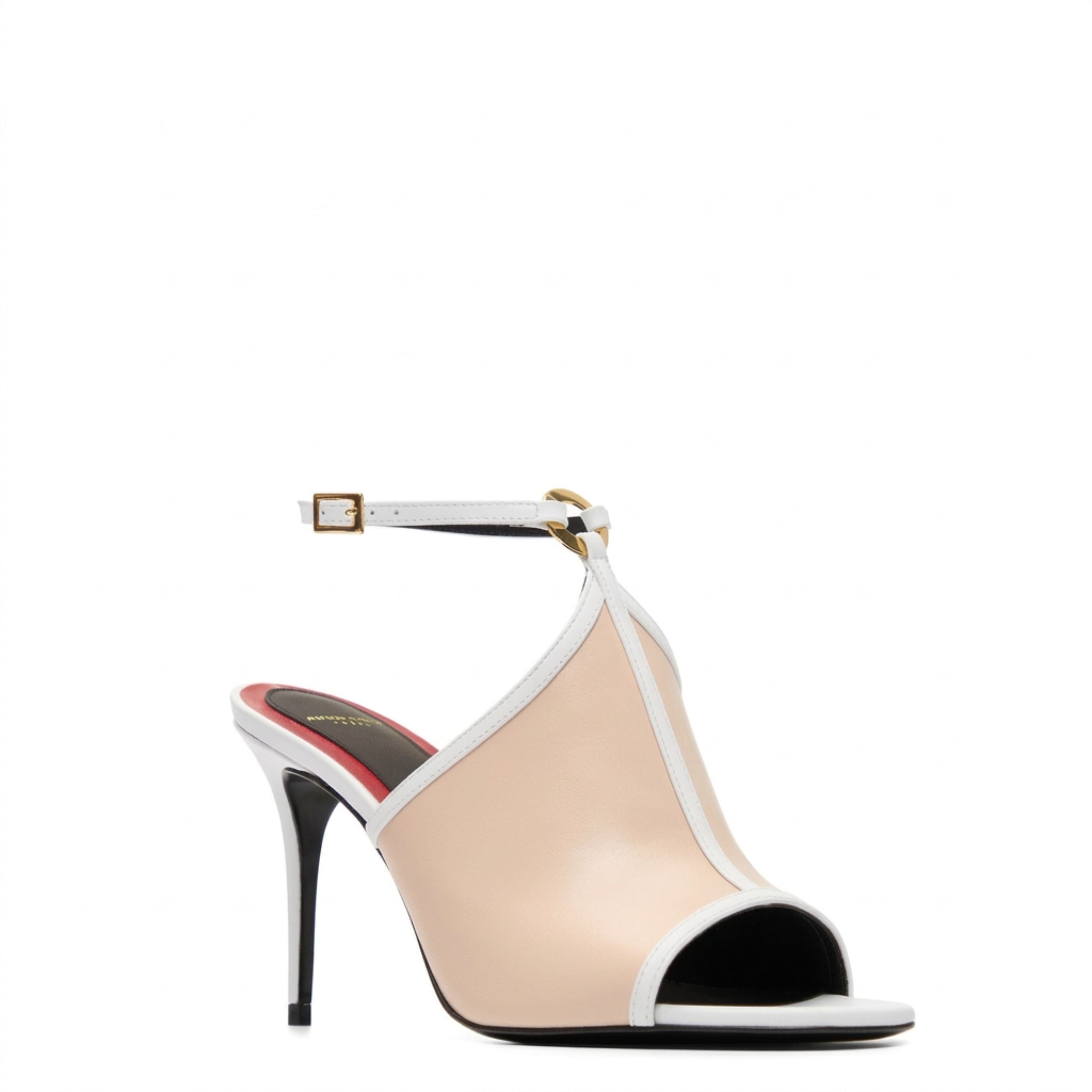 Aphrodite 85 Beige Blanc Cuir Mat