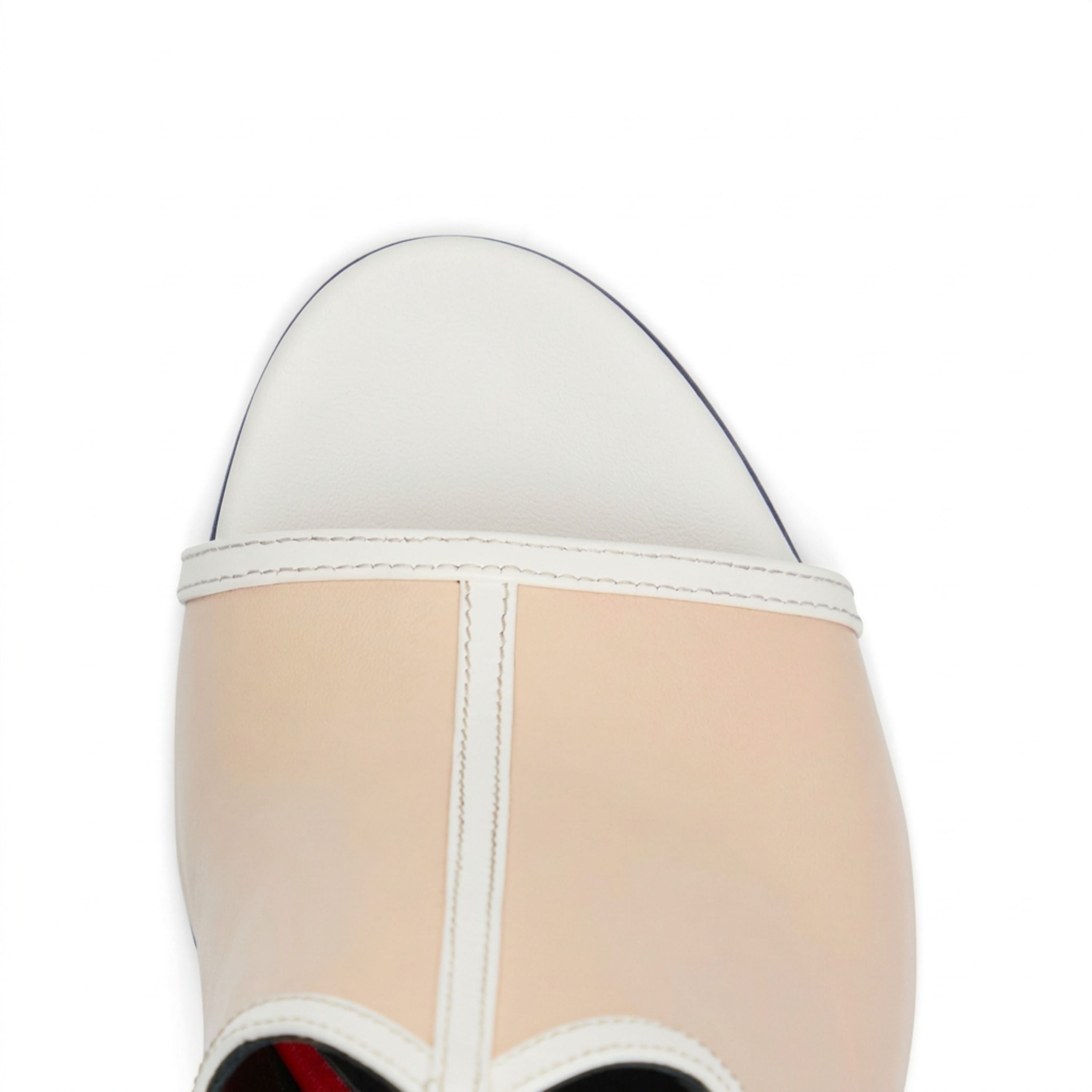 Aphrodite 85 Beige Blanc Cuir Mat
