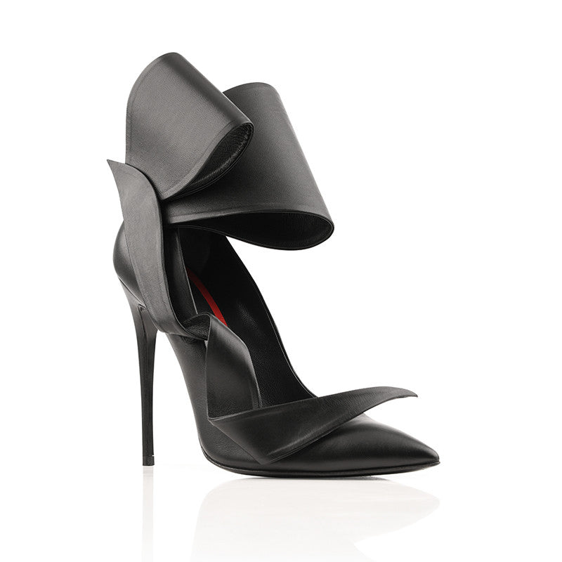 Jasmin 120 Noir Cuir Mat