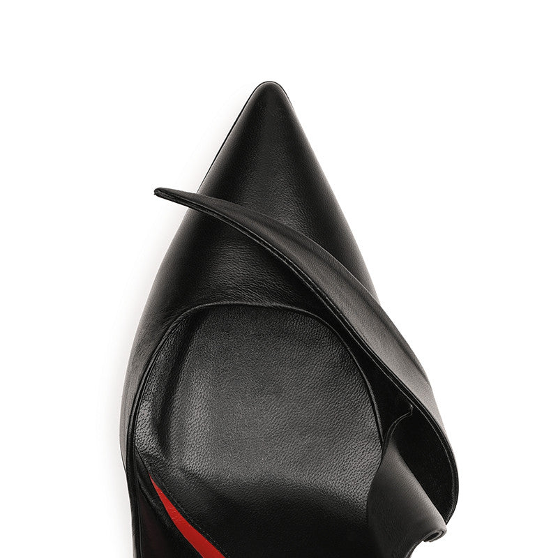Jasmin 120 Noir Cuir Mat