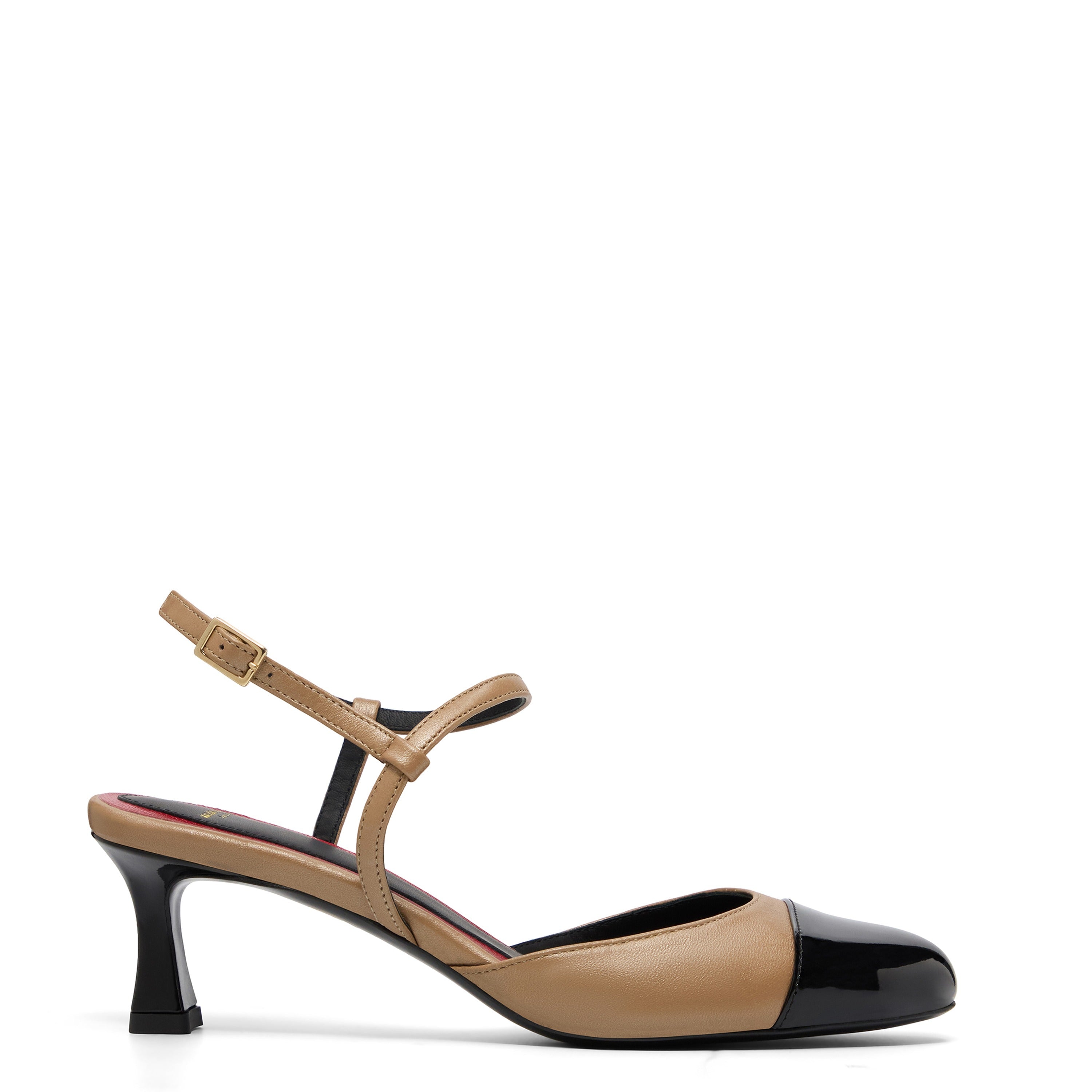 Ariane 55 Espresso Noir Cuir Mat Et Vernis