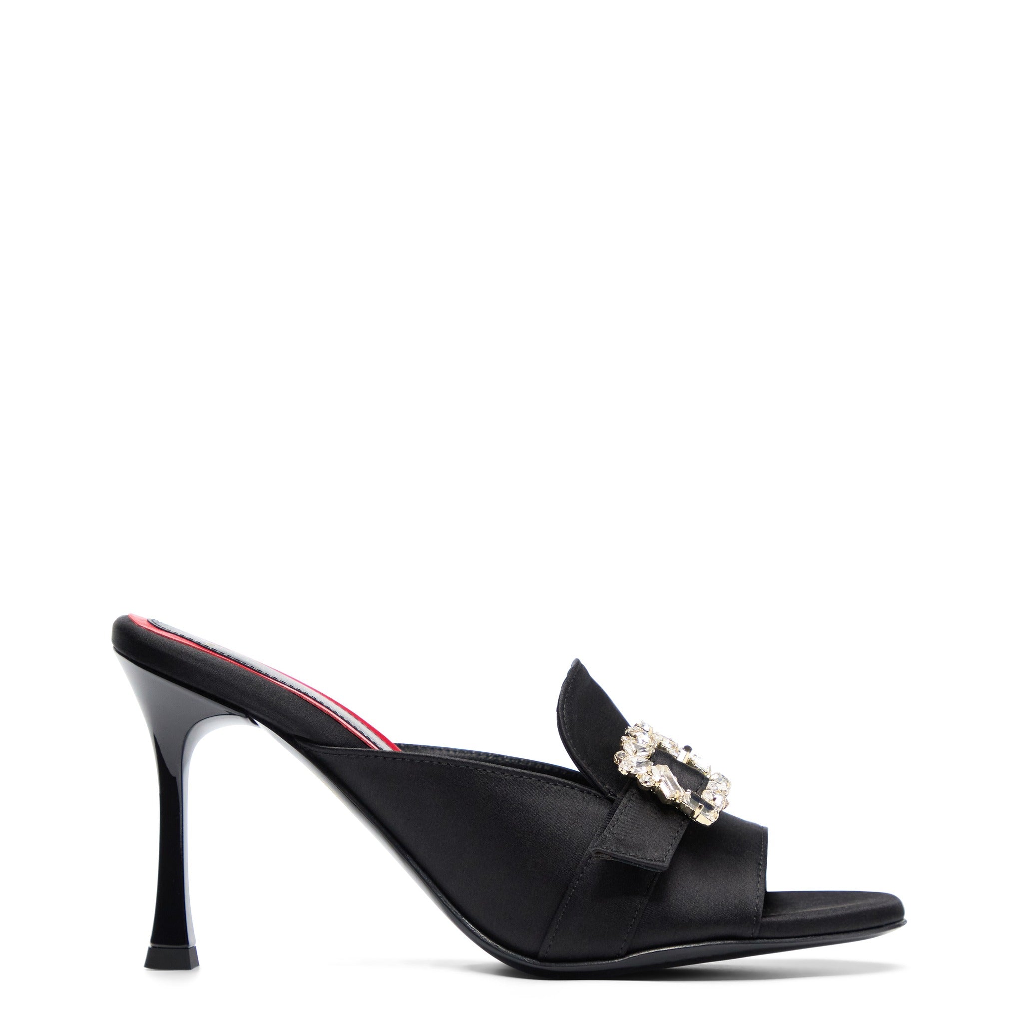 Capucine 90 Noir Satin
