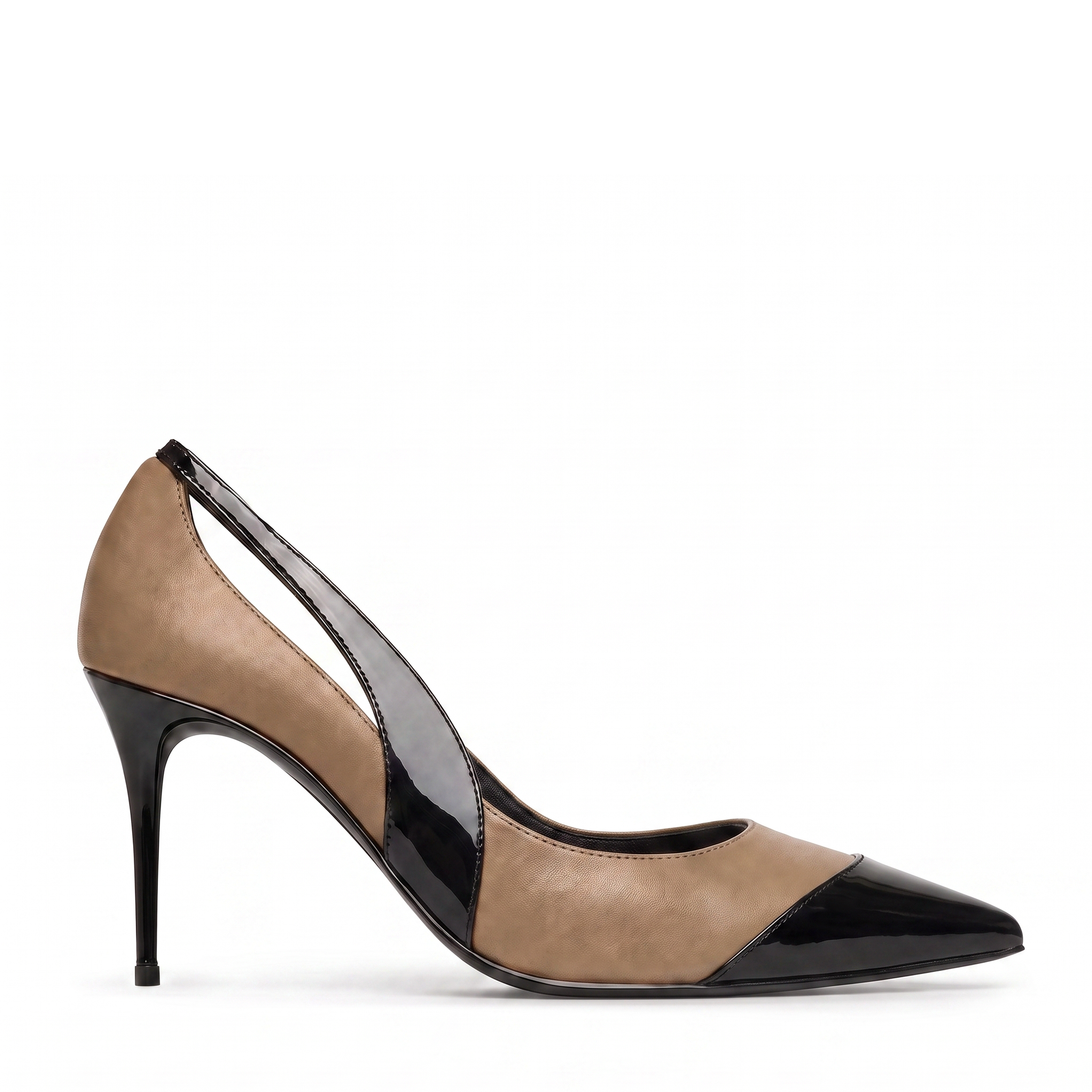 Kennedy 85 Espresso Noir Cuir Mat Et Vernis