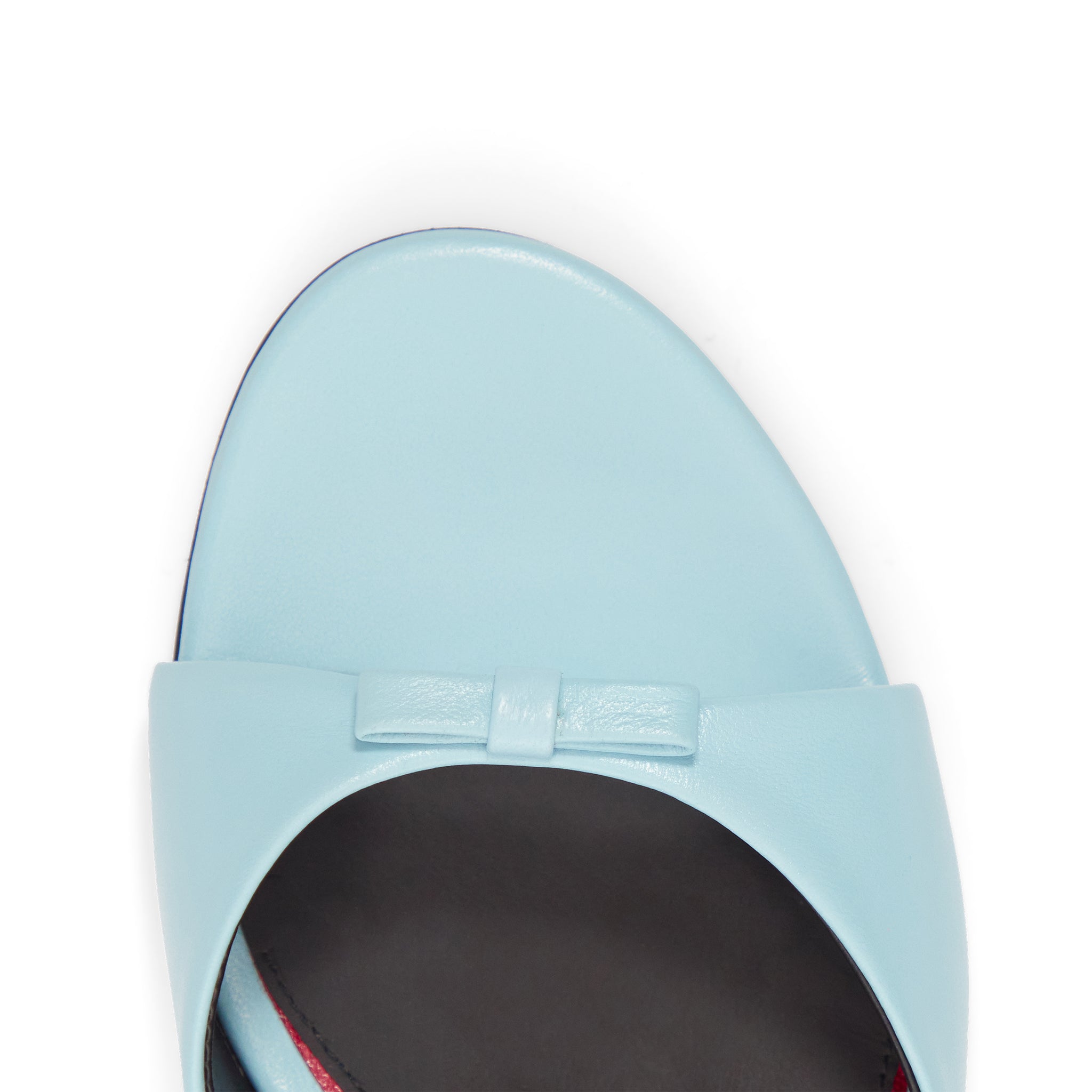 Lydalia 75 Bleu Pastel Cuir Mat