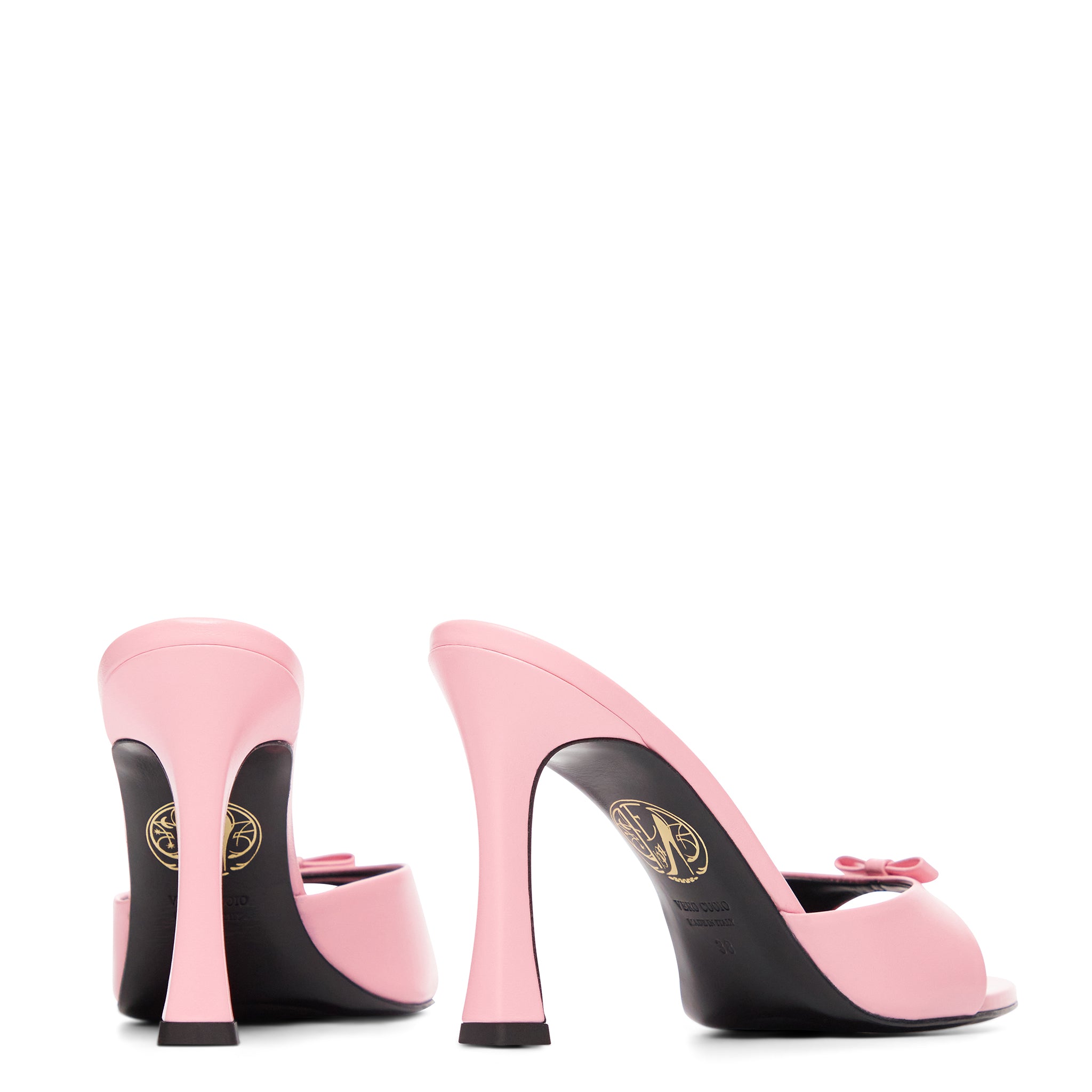 Lydalia 95 Rose Pastel Cuir Mat