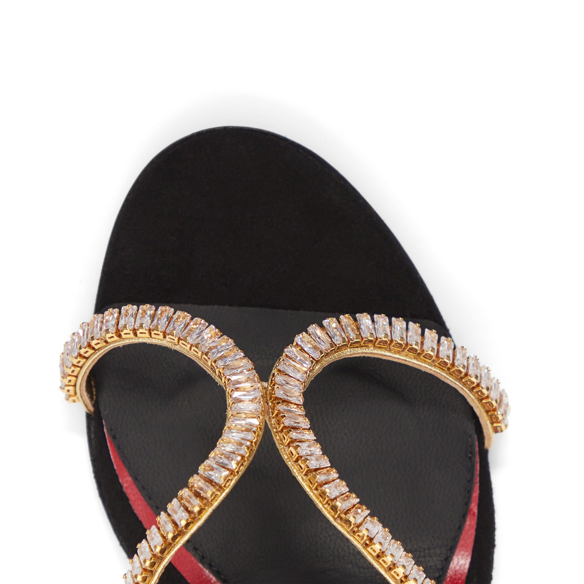 Lys Mule 100 Blanc Noir Cuir Velours et Mat