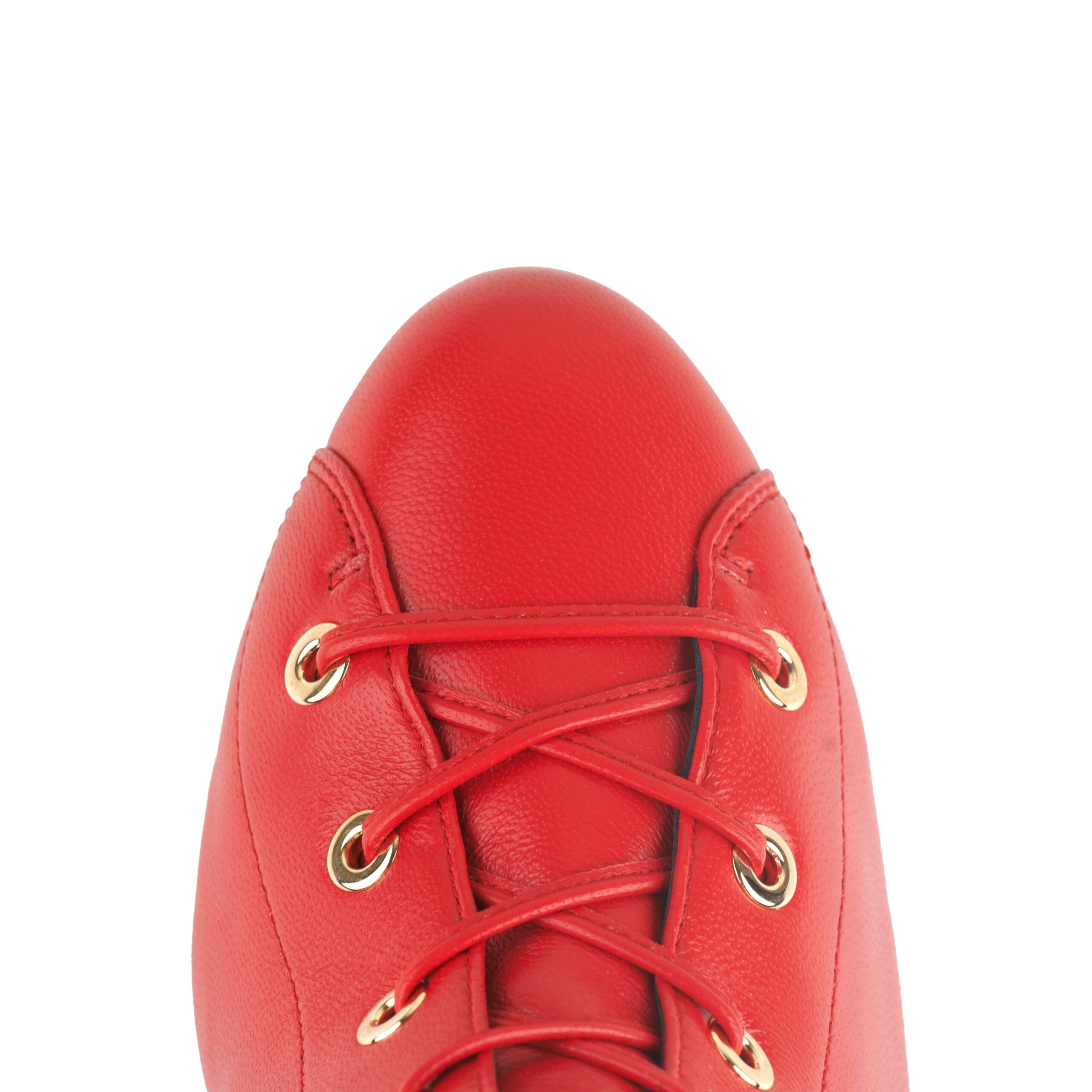 Bandit Cuissarde 85 Rouge Cuir Mat