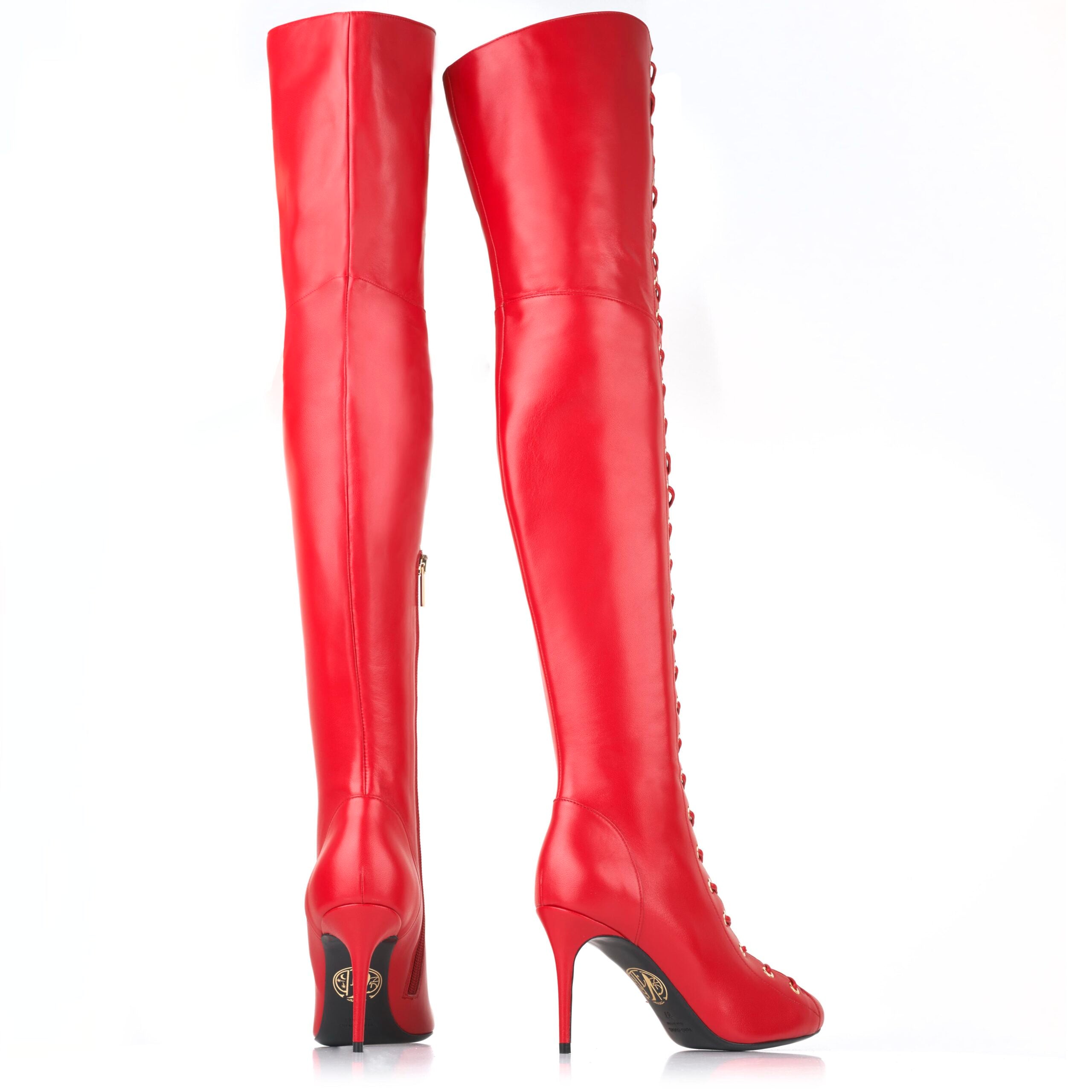 Bandit Cuissarde 85 Rouge Cuir Mat