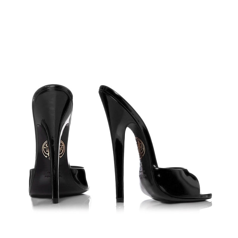 Lidylle 140 Noir Cuir Vernis