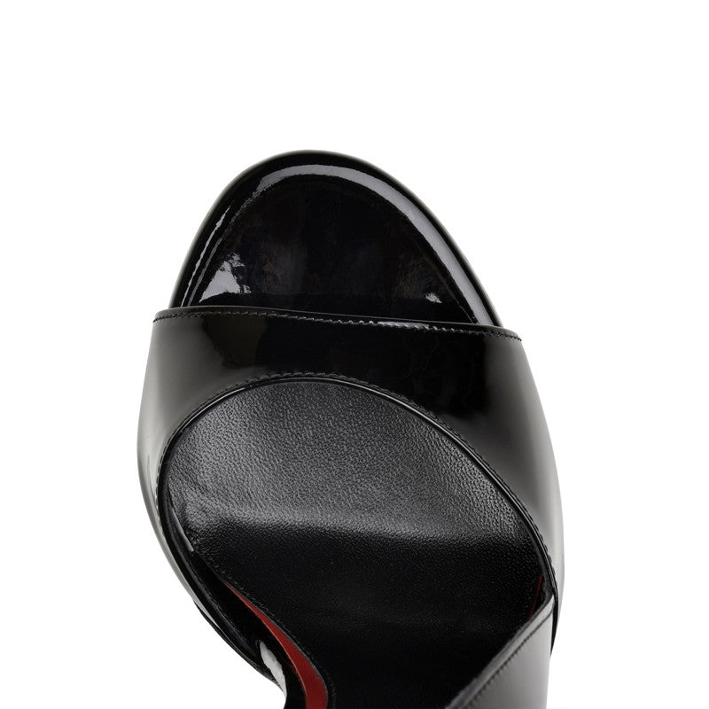 Flavien 140 Noir Cuir Vernis