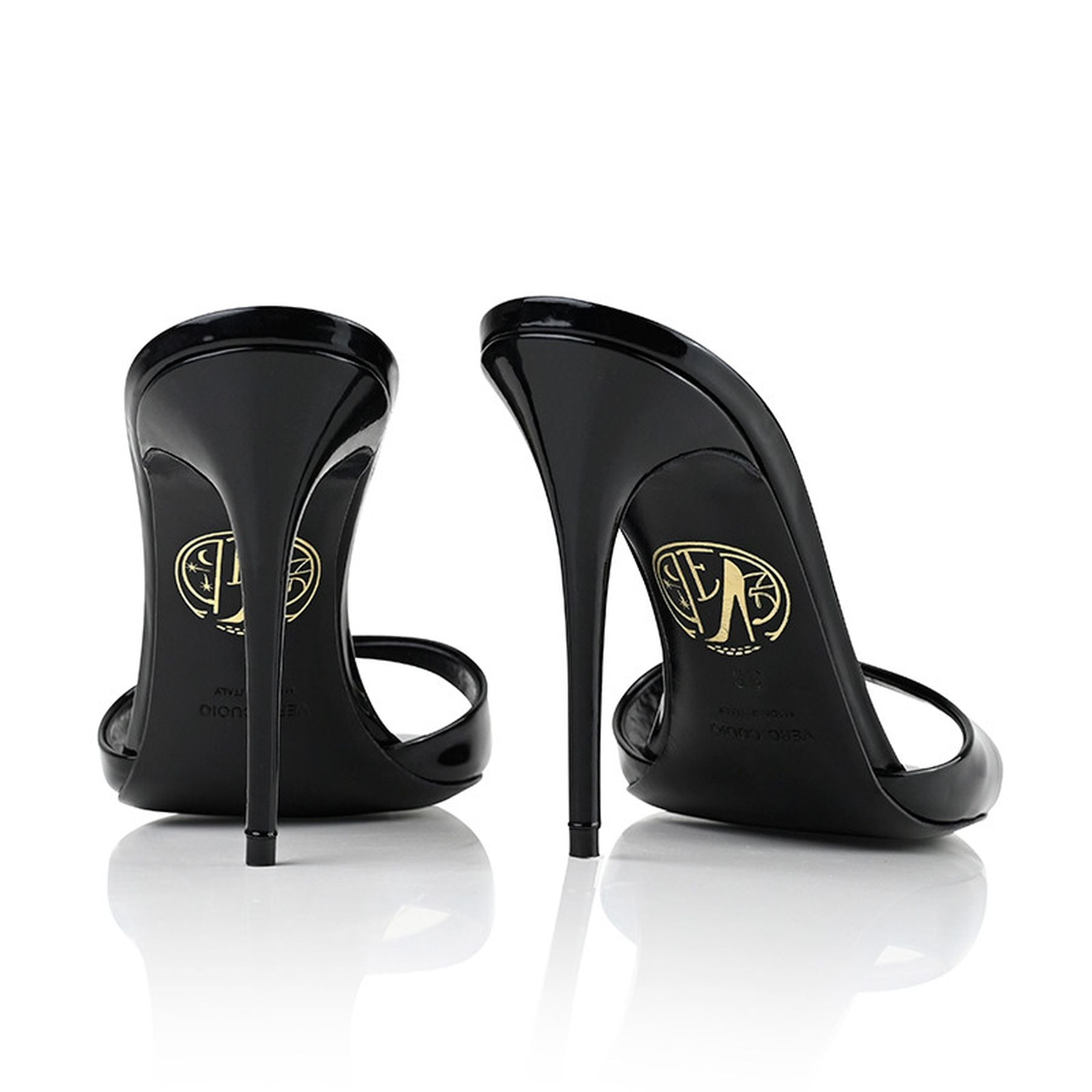 Lidylle 100 Noir Cuir Vernis