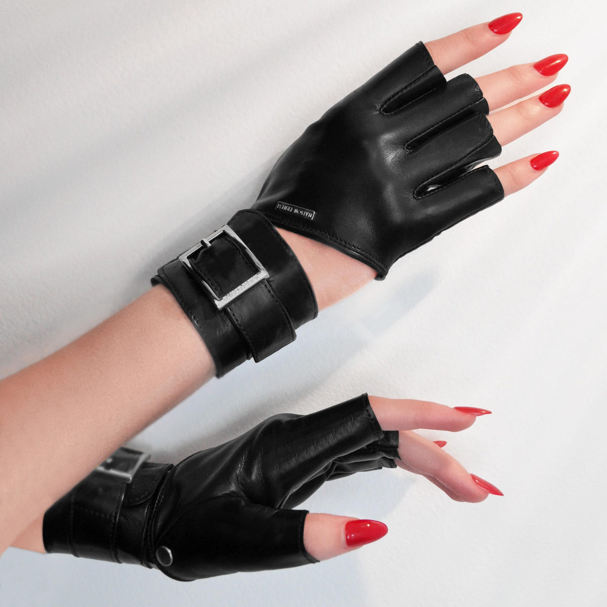 Pulsion Noir Argent Cuir Mat