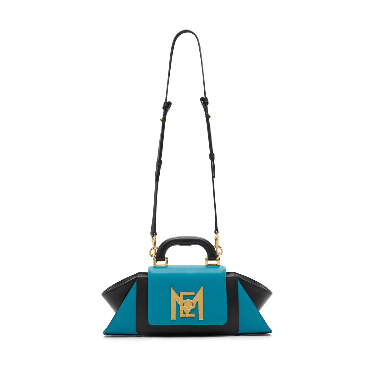 Allure Turquoise Noir Cuir Mat