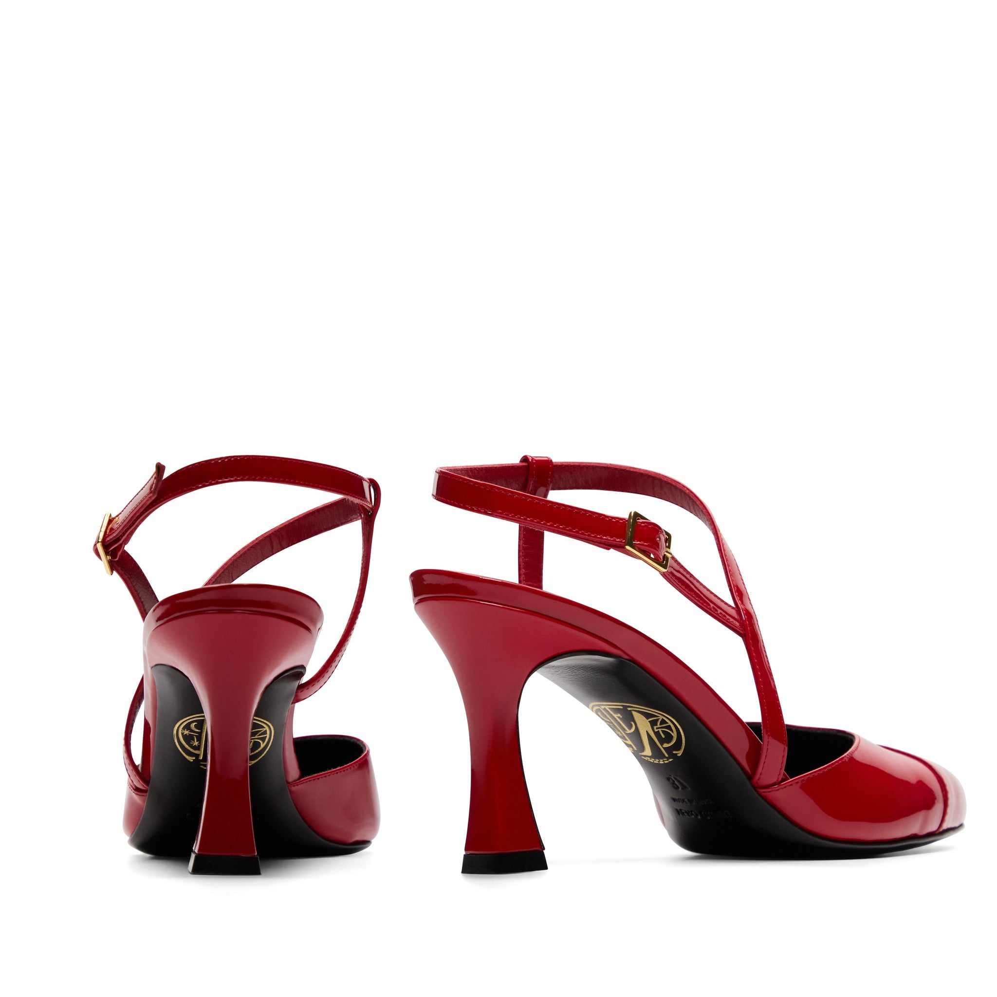 Ariane 75 Rouge Cuir Vernis