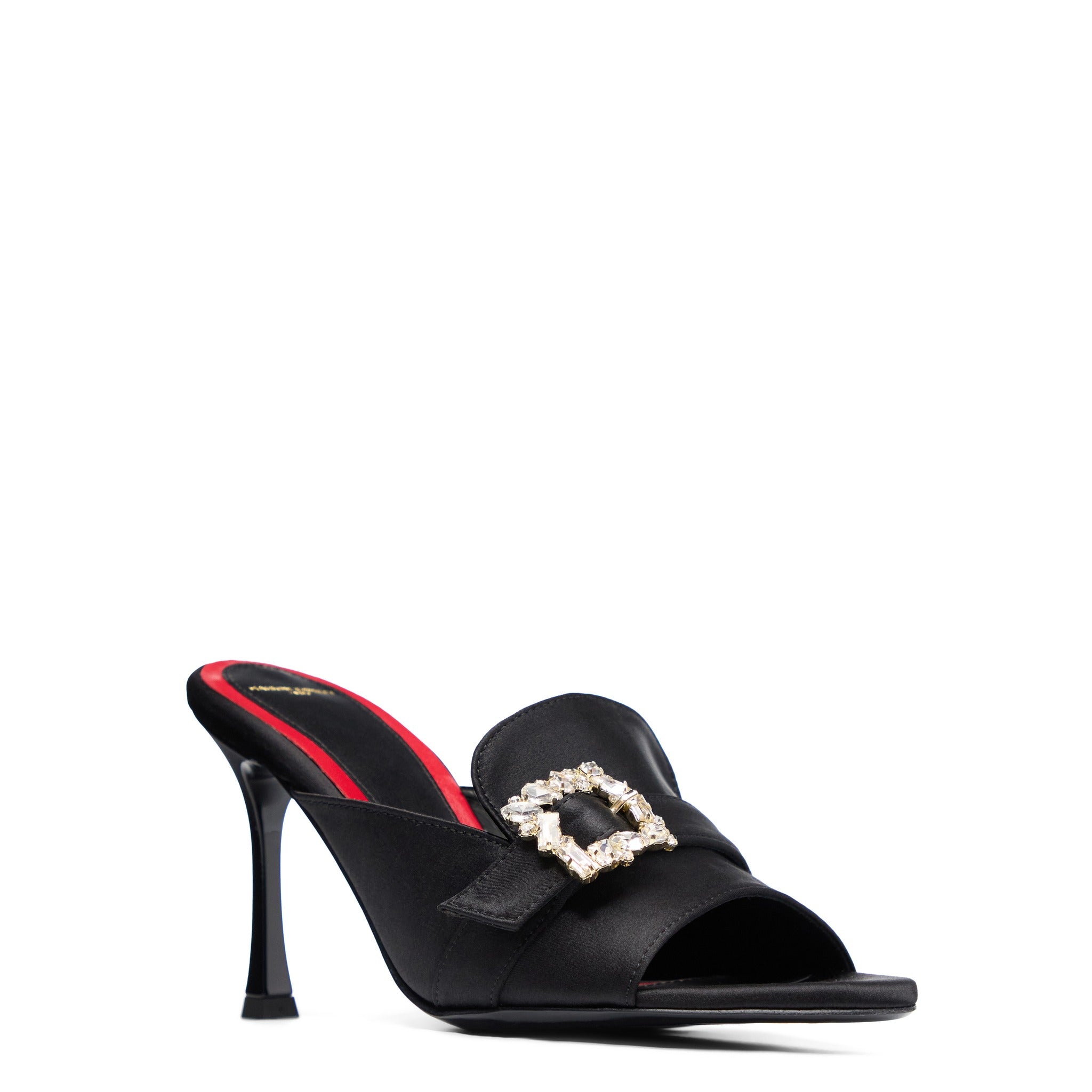 Capucine 90 Noir Satin