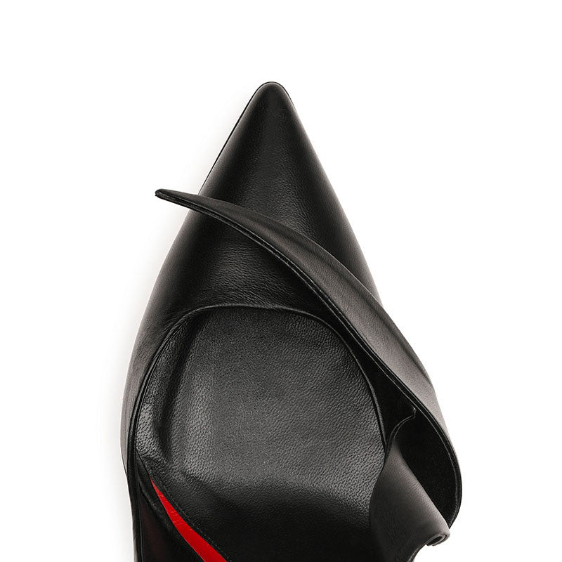 Jasmin 100 Noir Cuir Mat