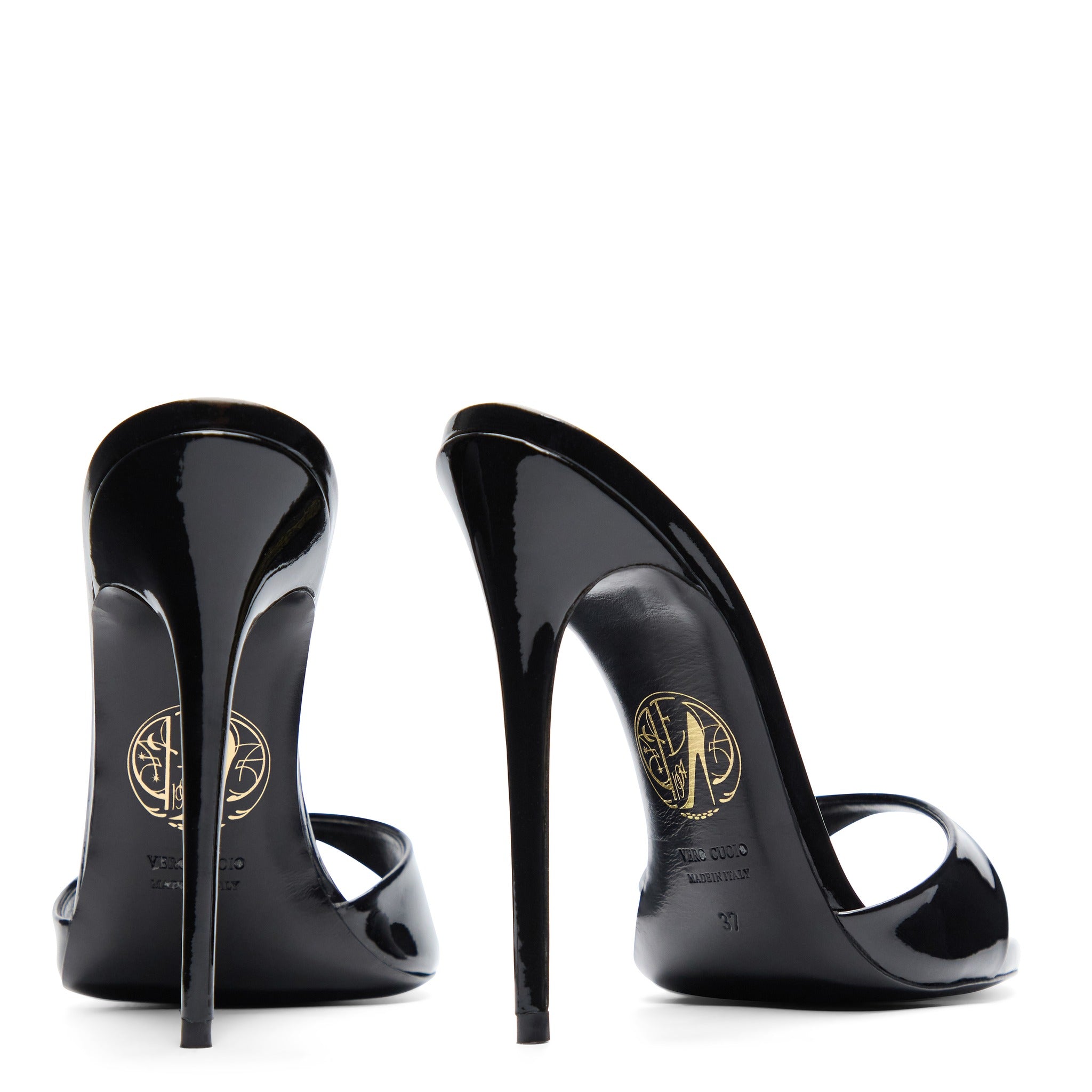 Lidylle 120 Noir Cuir Vernis
