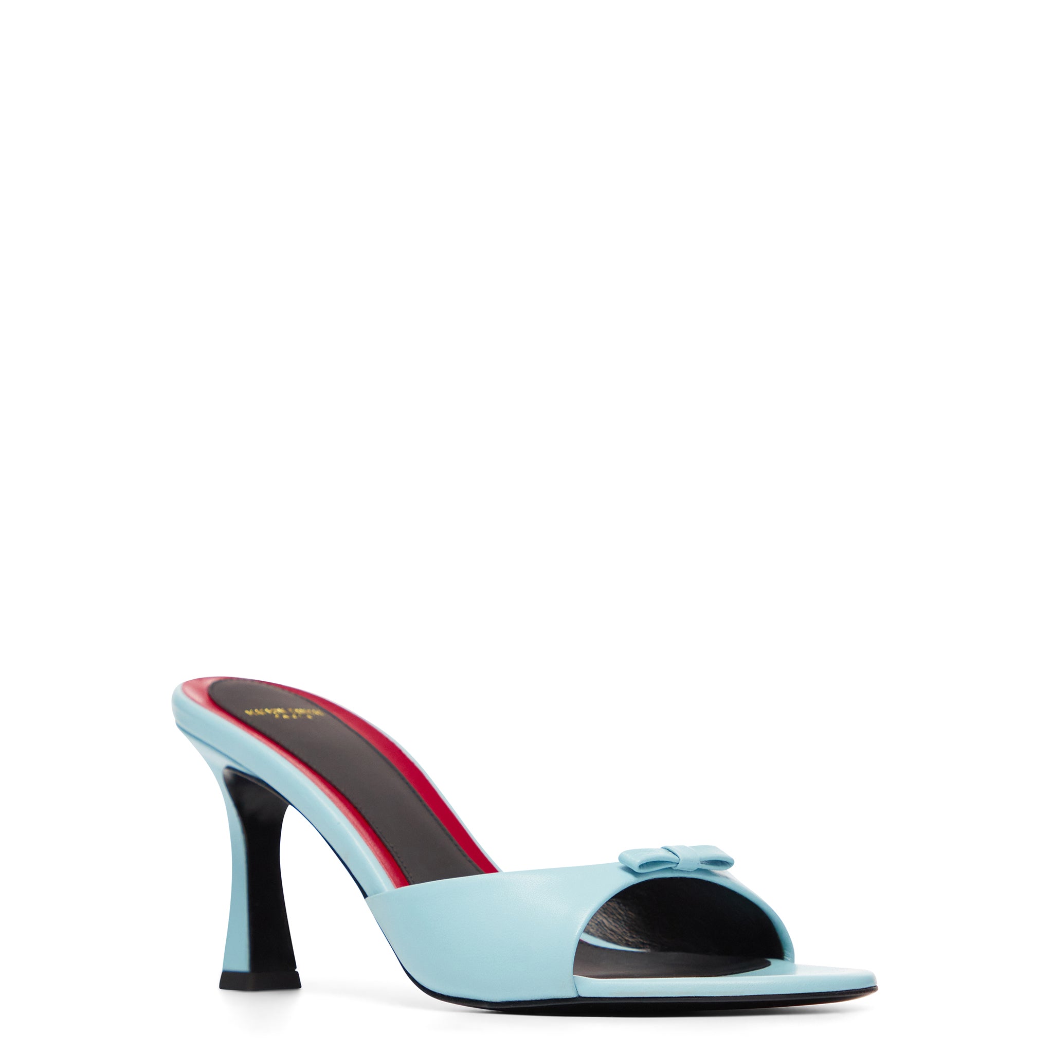 Lydalia 75 Bleu Pastel Cuir Mat