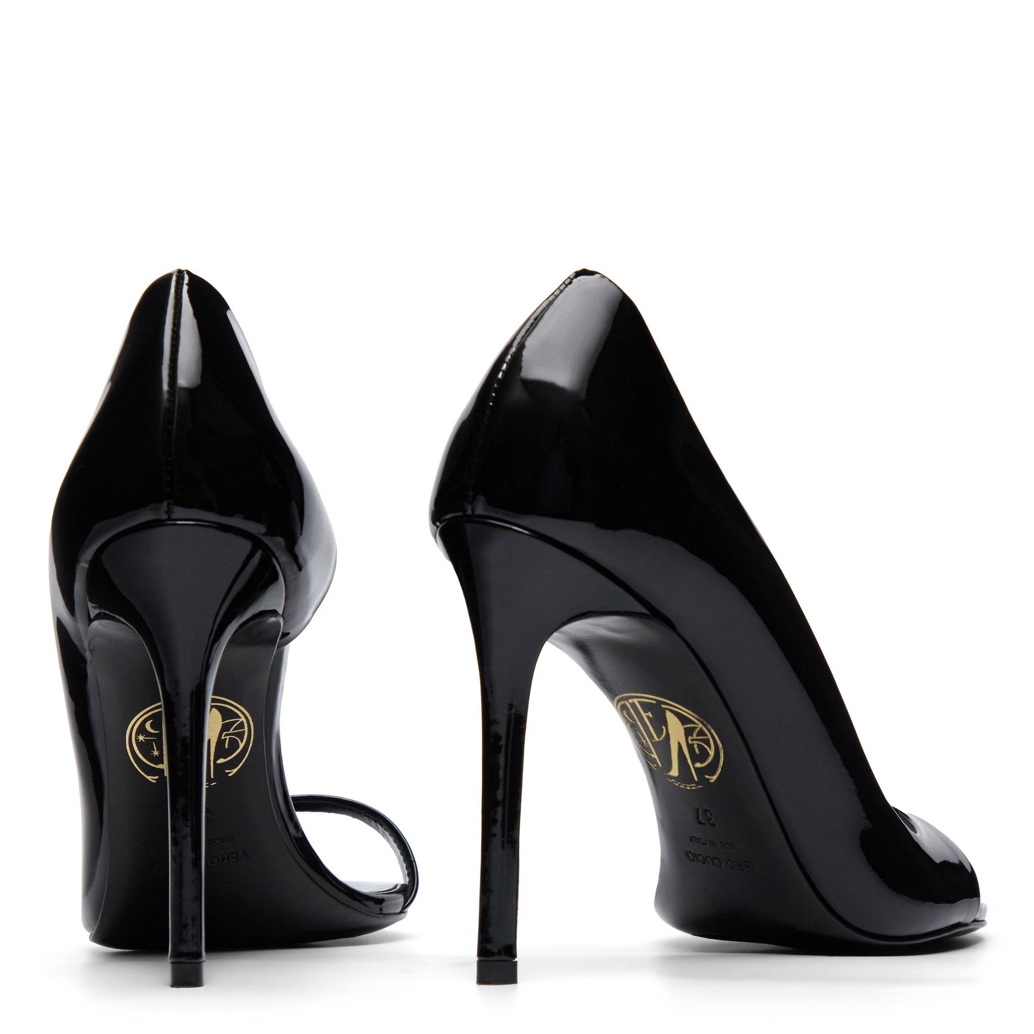 Plaisir 100 Noir Cuir Vernis